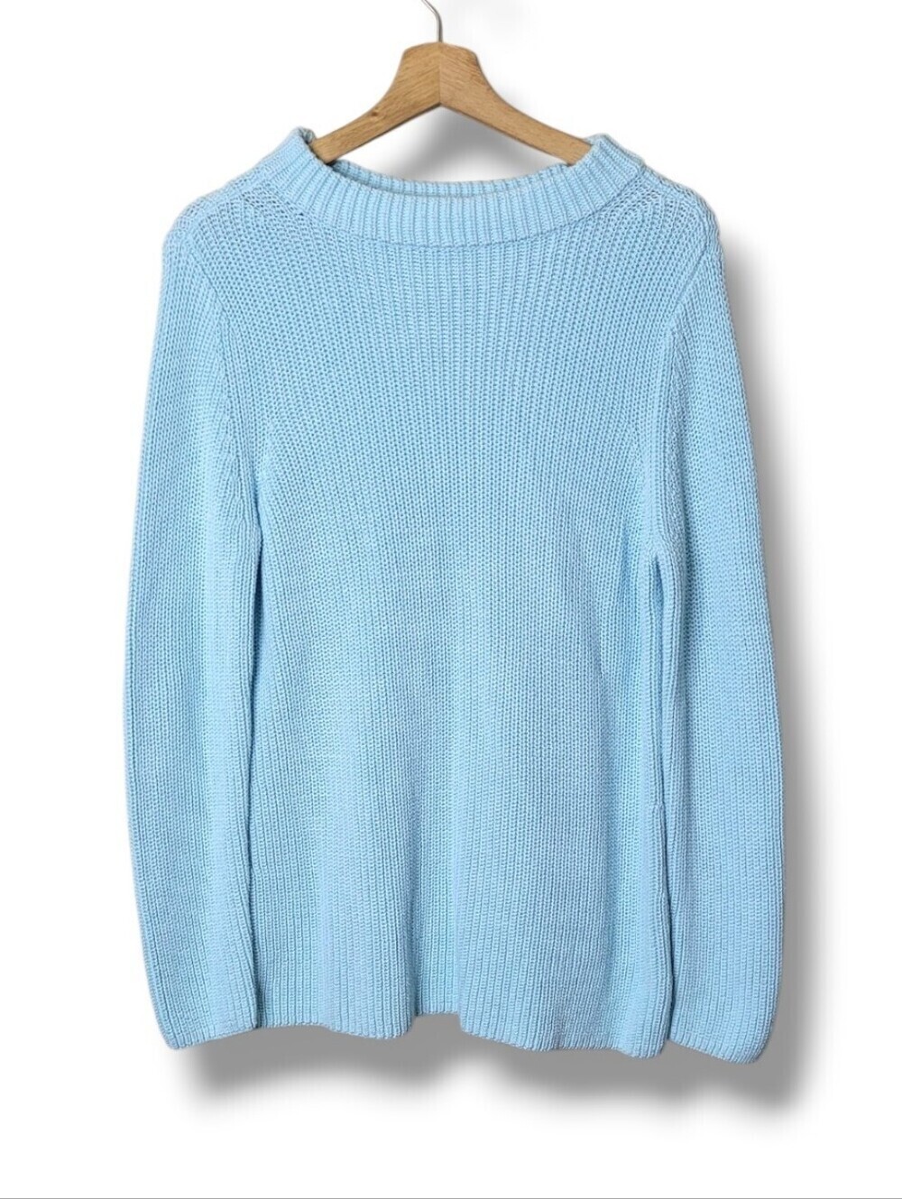 Talbots Shaker Stitch Sweater • 100% Cotton Size M